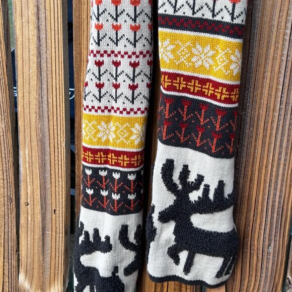 Fall Scarf Yellow Orange Moose Boutique - Picture 6 of 7